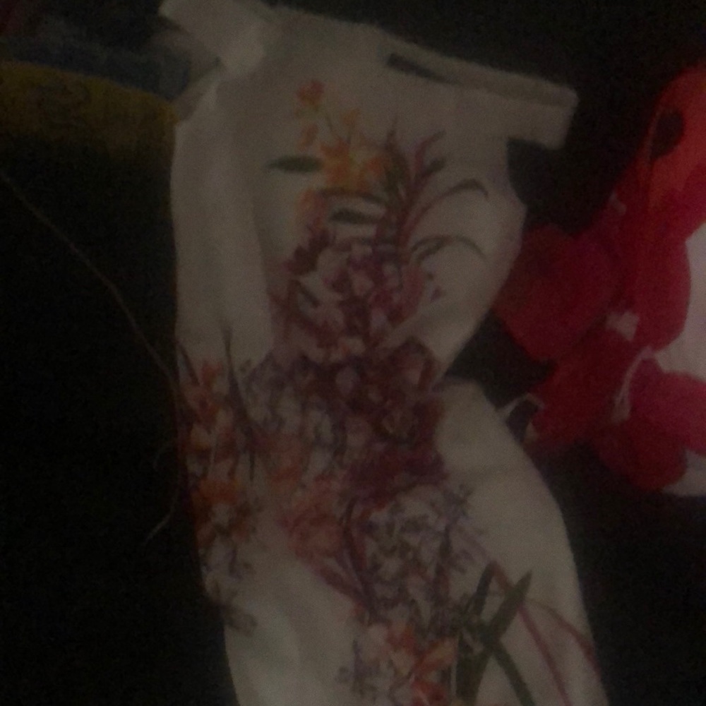 New w/t Karen Millen floral and white tea/evening dress size 8